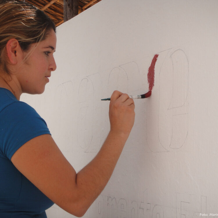 Fotografías de Marina Morris de las Aulas Tecnológicas en comunidades rurales.