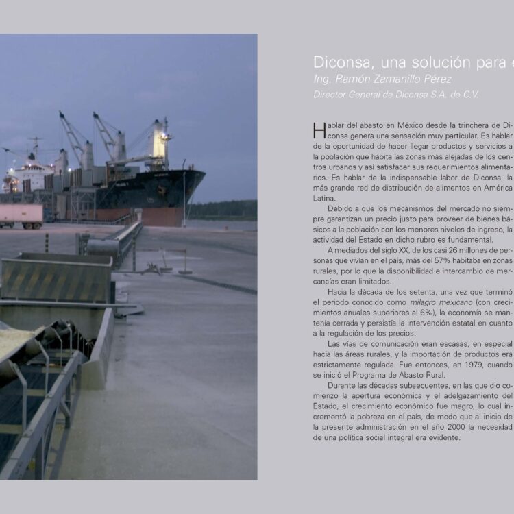 Comisión fotográfica de Marina Morris Uruchurtu para el Libro El Abasto: panorama de la distribución alimenticia en México, 2006.